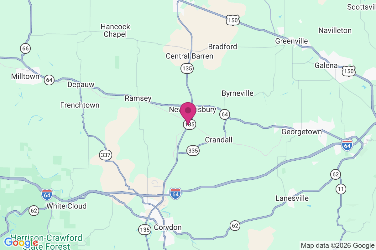 Corydon Junction map