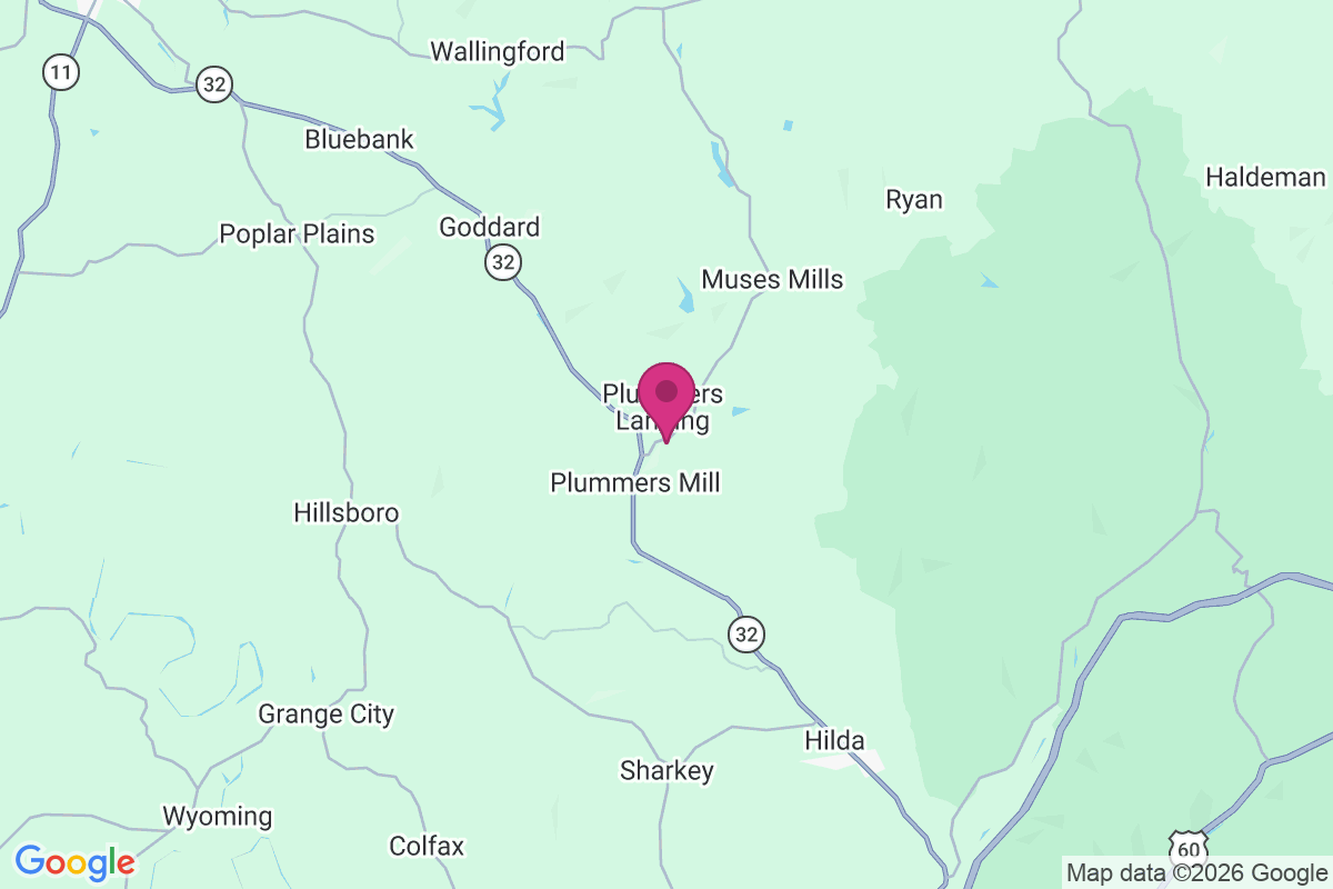 Plummers Landing map