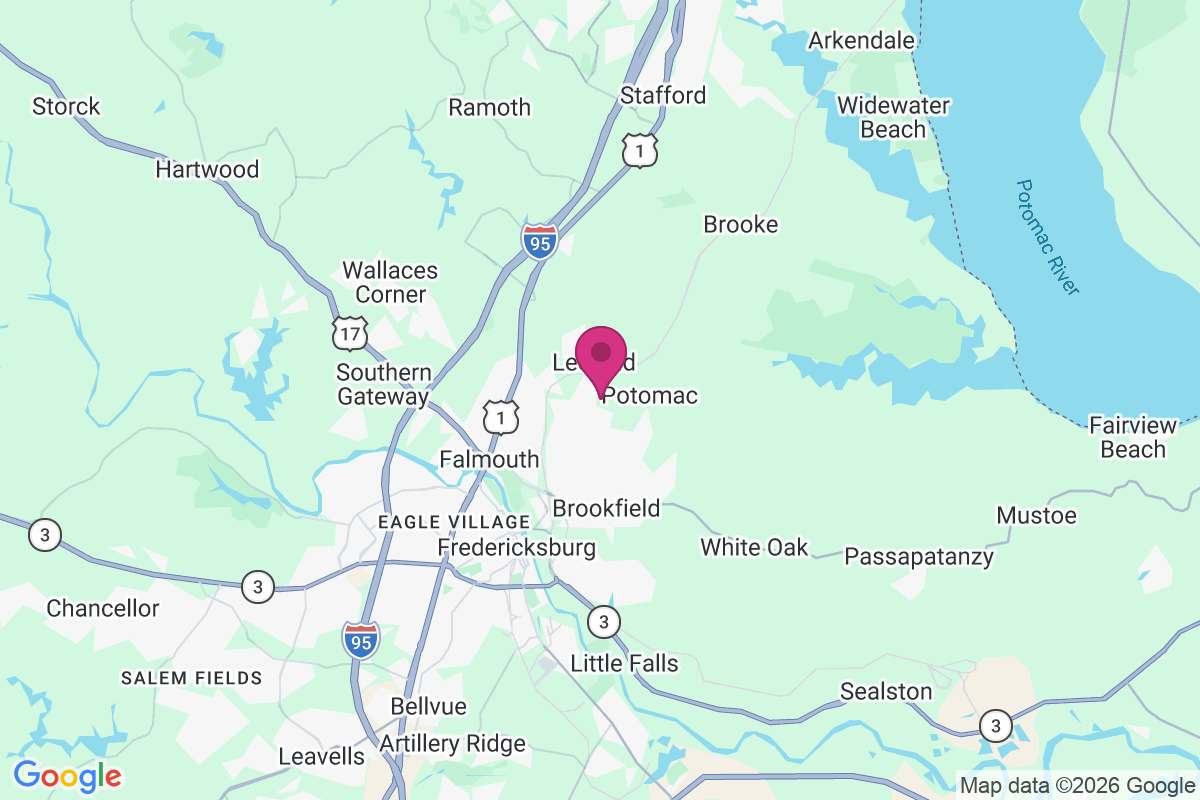 Leeland map