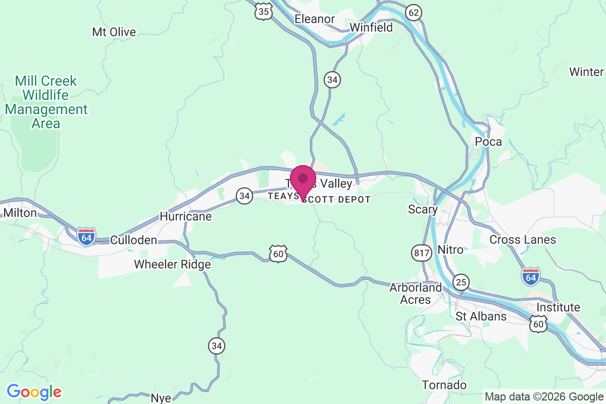Teays Village map