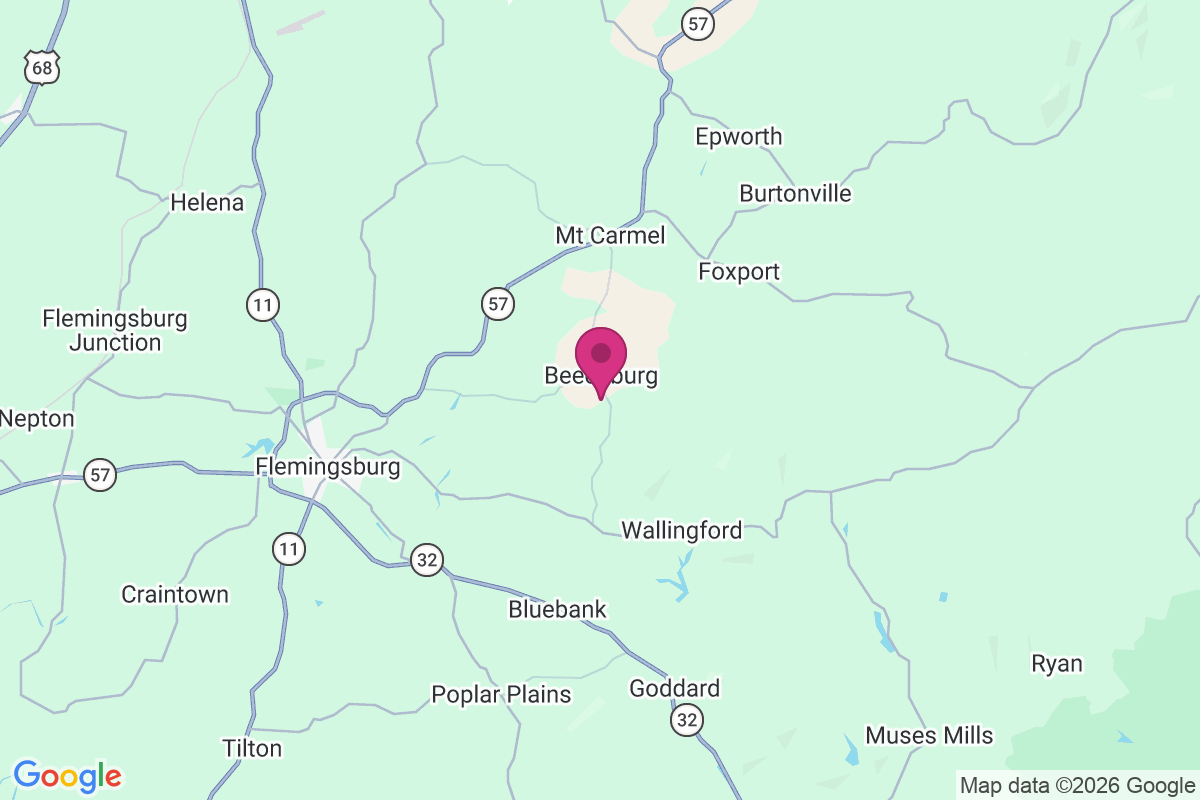 Beechburg map