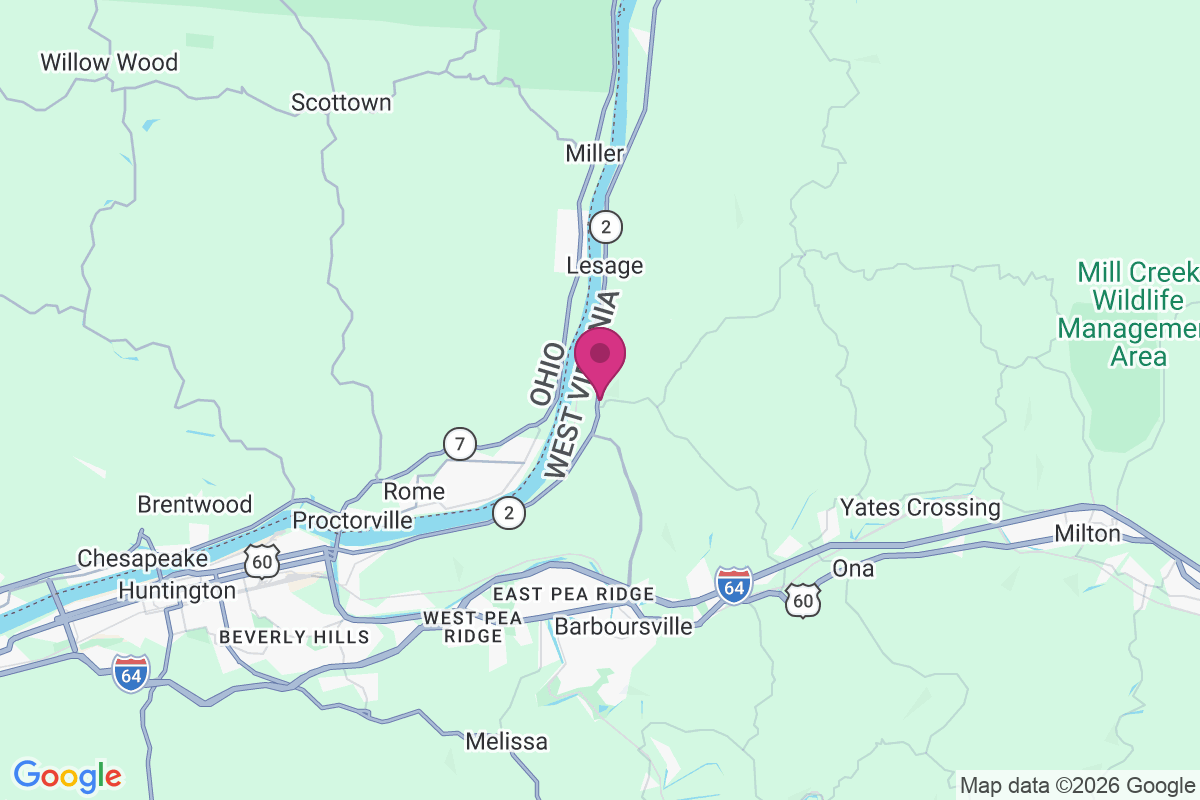 Cox Landing map