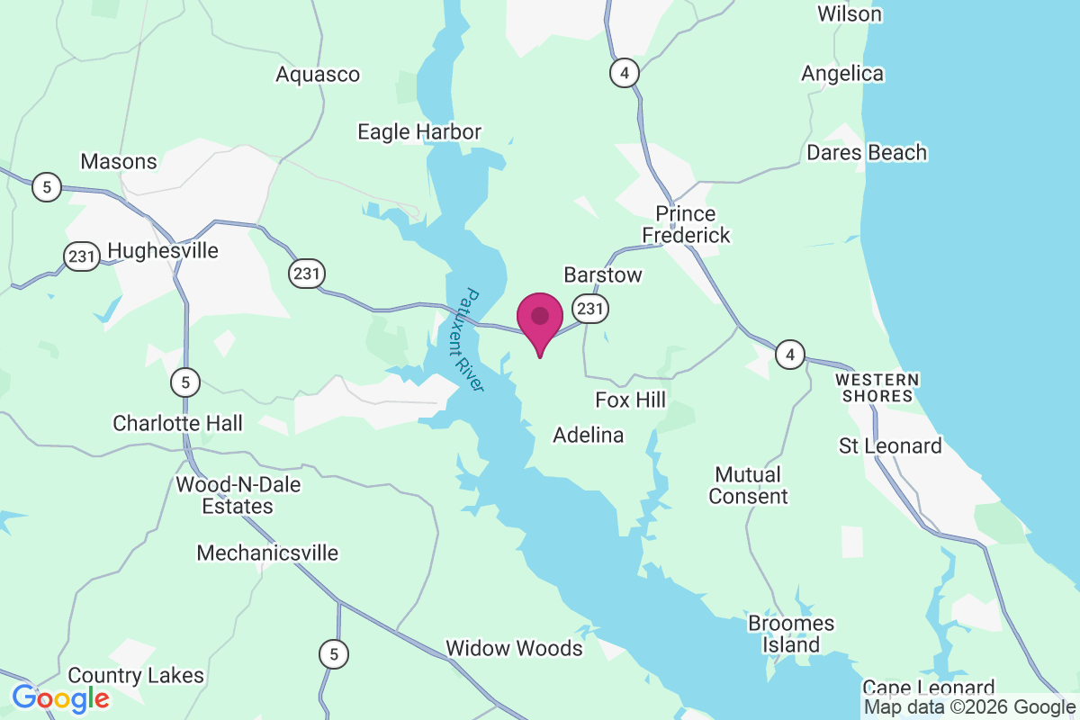 Calvert Mobile Home Park map