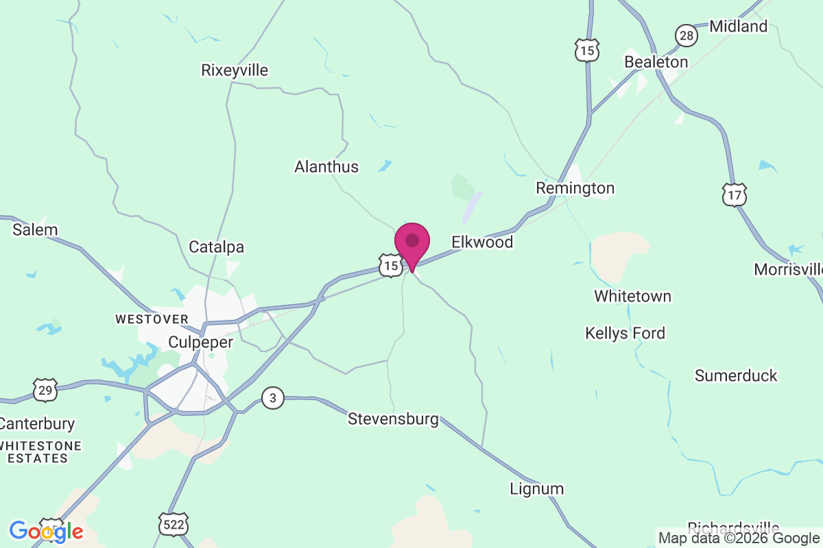Brandy Station map
