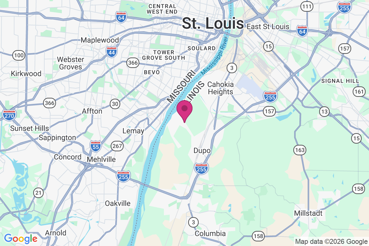 East Carondelet map