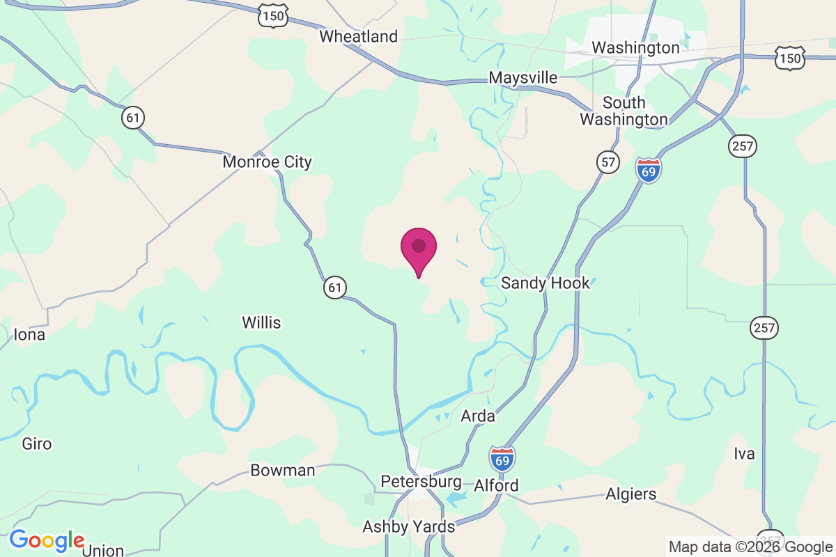 Pond Creek Mills map