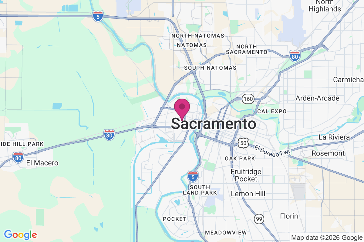 West Sacramento map