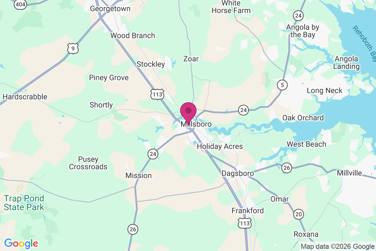 Oak Drive map