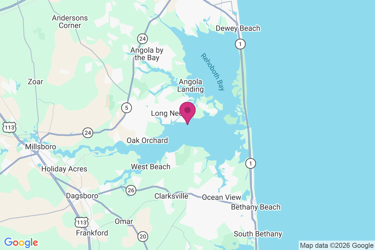 White House Beach Mobile Home Park map