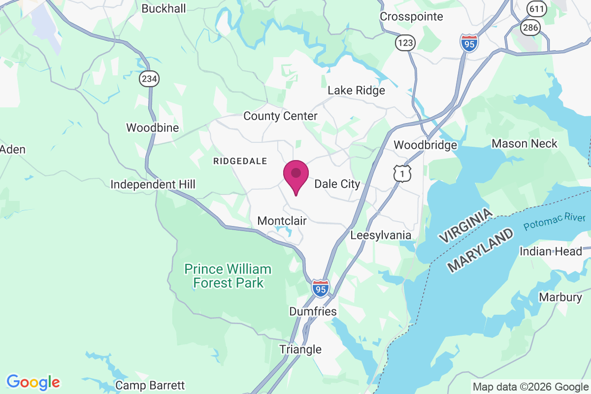 Evansdale map
