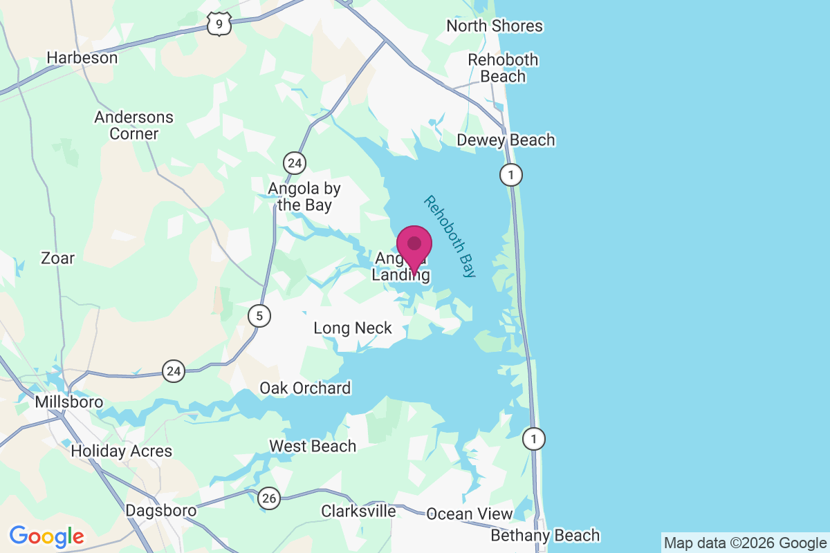 Angola Landing map