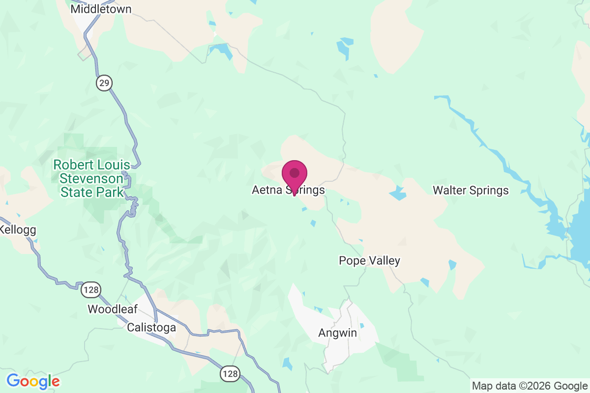 Aetna Springs map