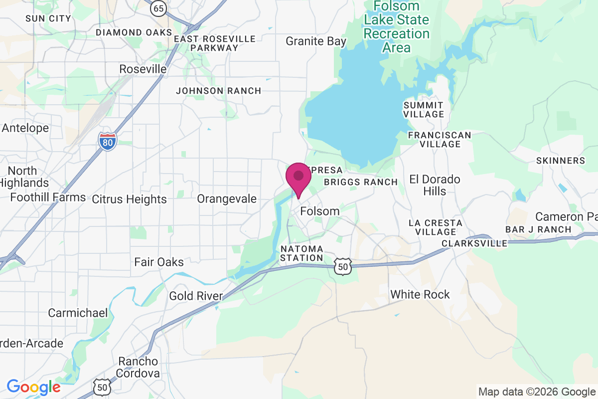 Folsom map