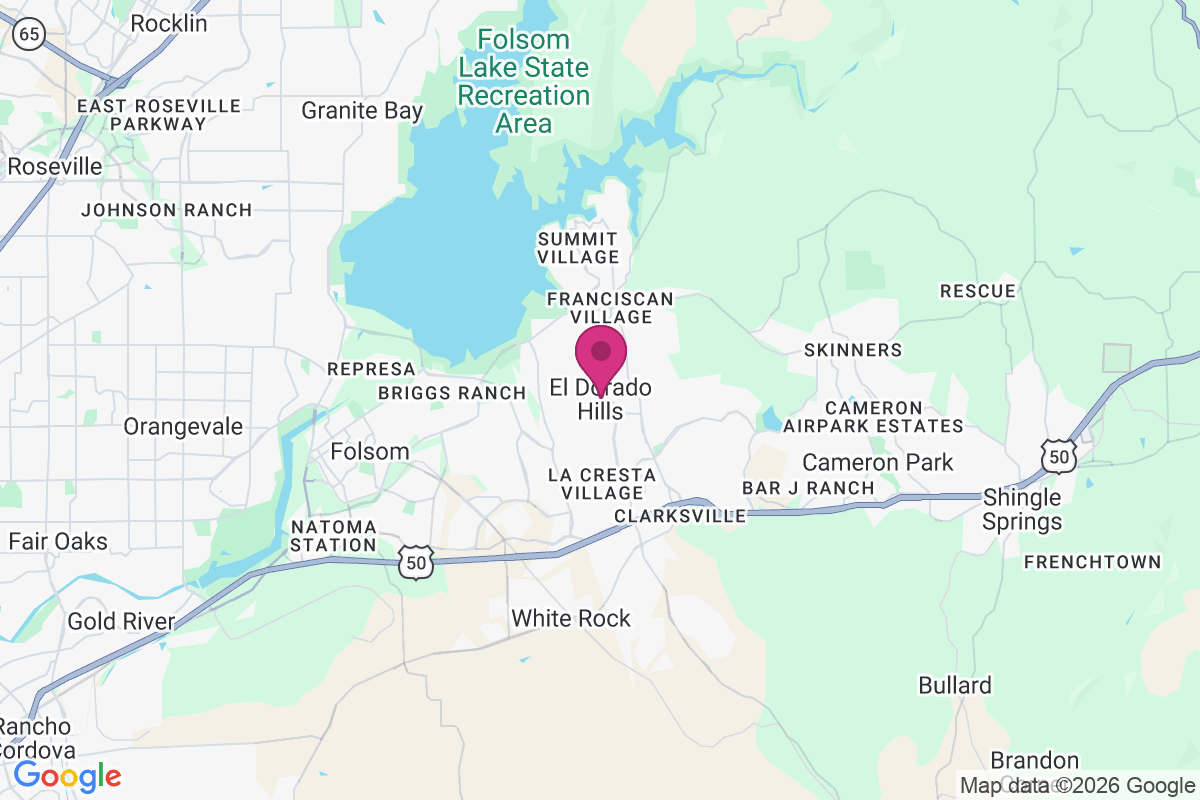 El Dorado Hills map
