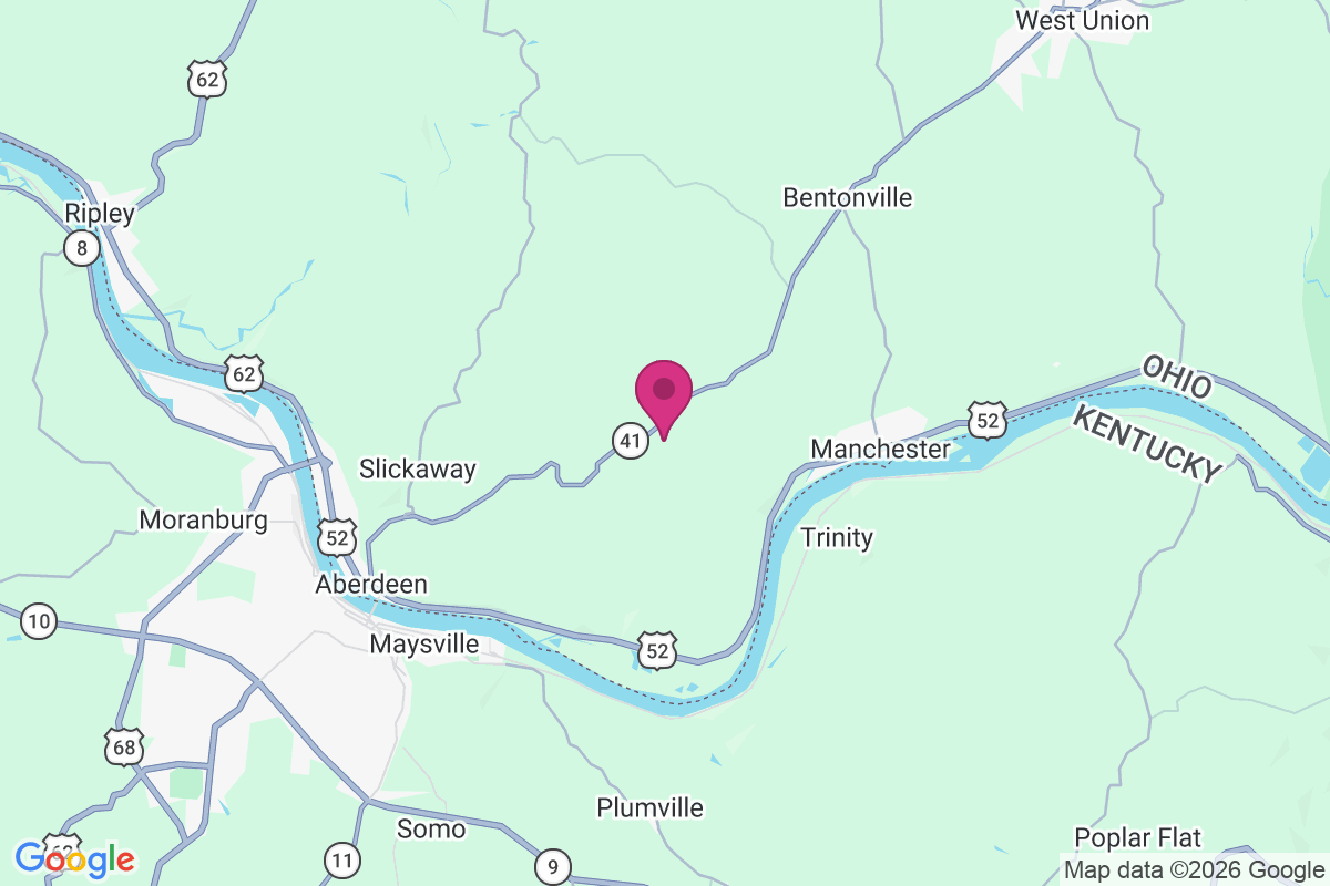 Bradysville map