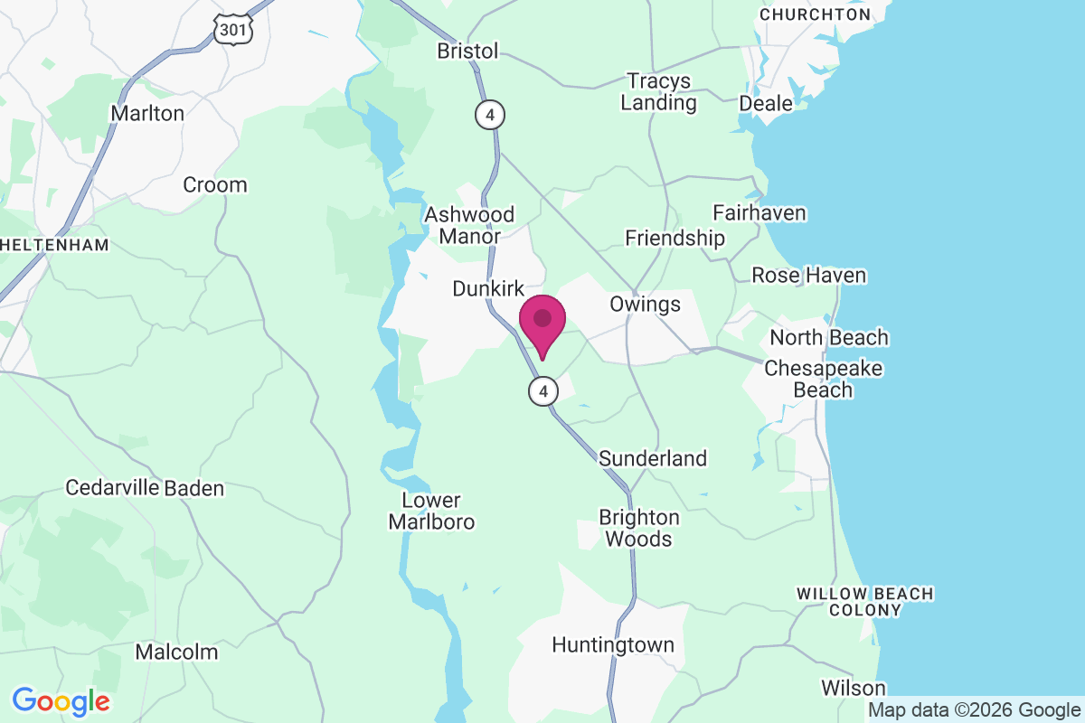 Dunkirk Hall map