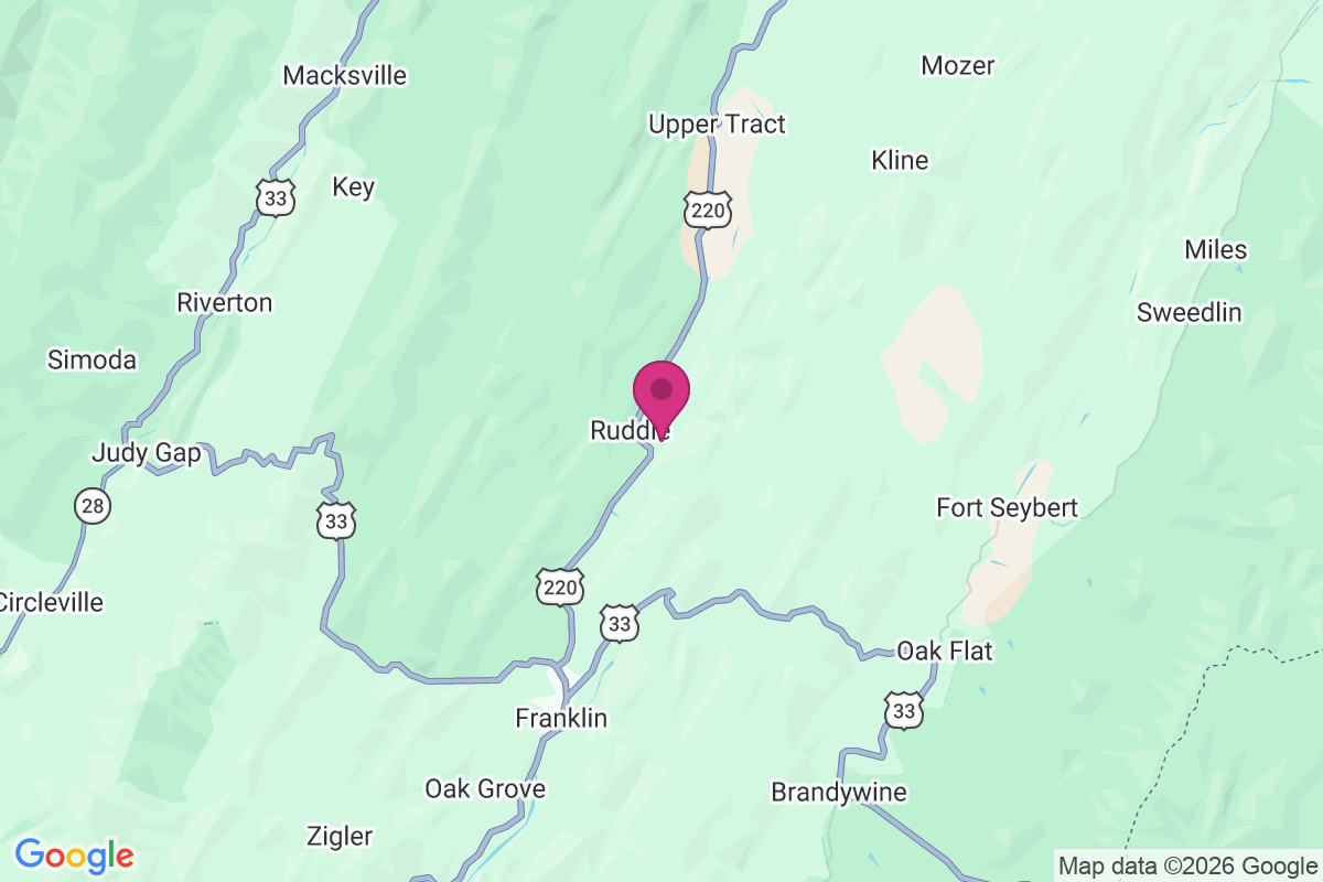 Ruddle map