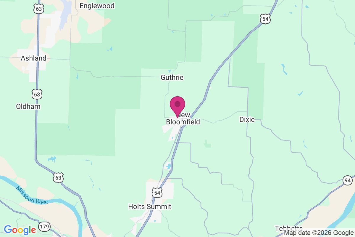 New Bloomfield map