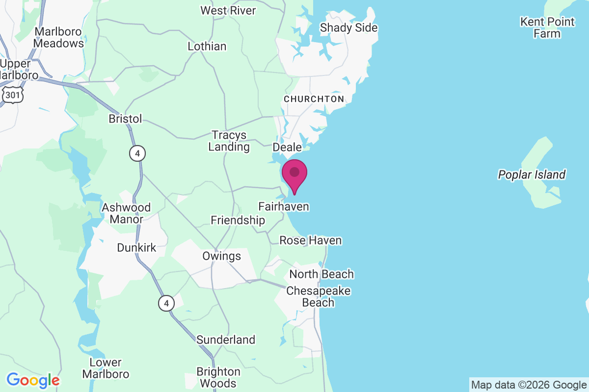 Fairhaven-on-the-Bay map