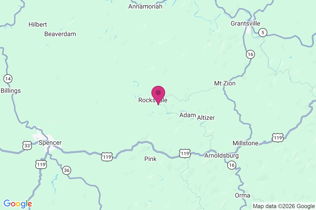 Rocksdale map