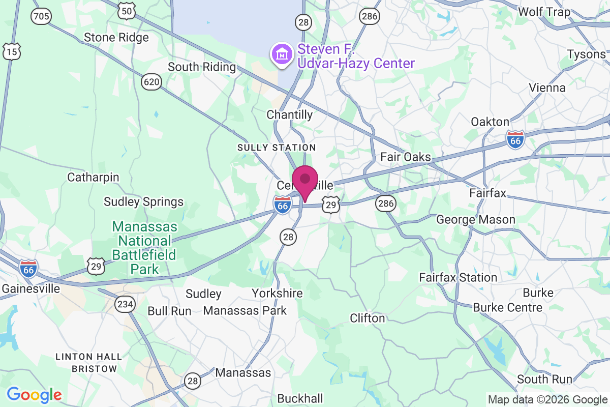Centreville map