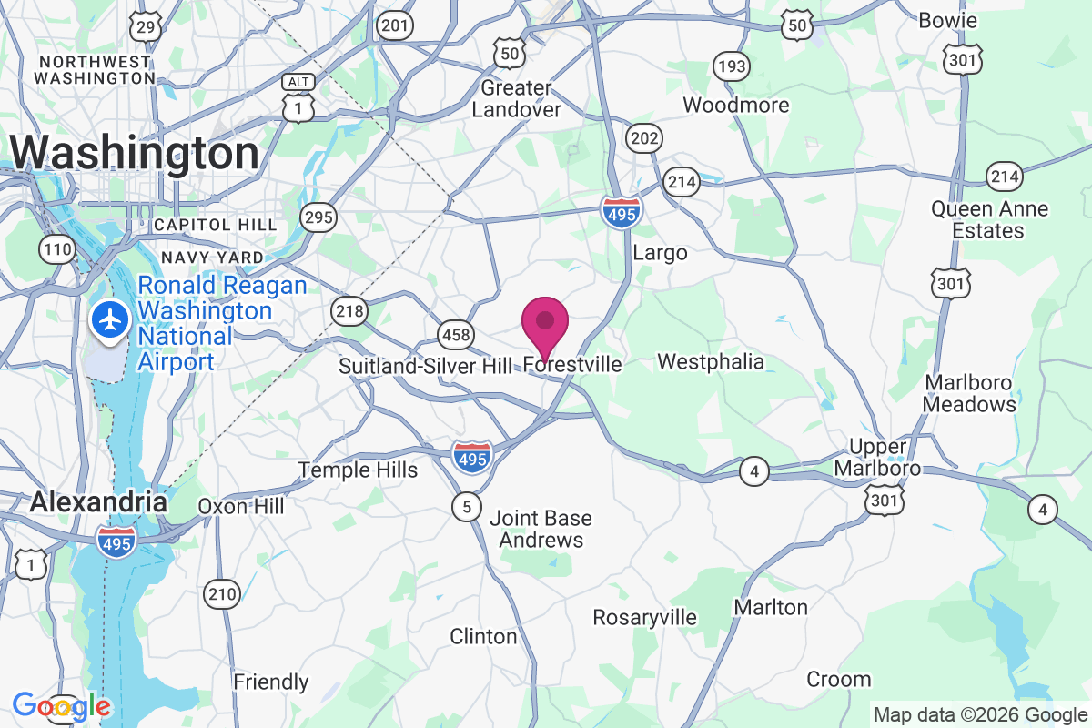Forestville map