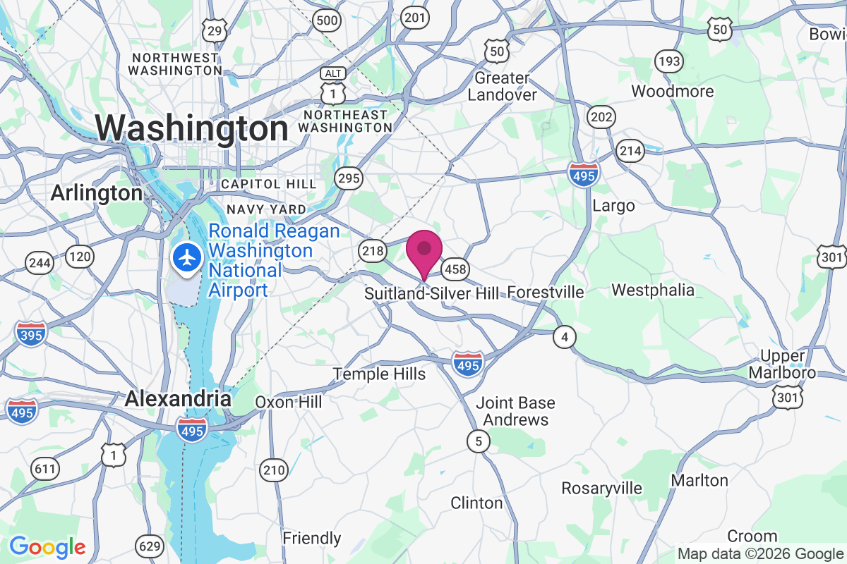 Suitland map