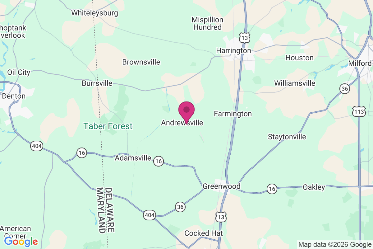 Andrewsville map