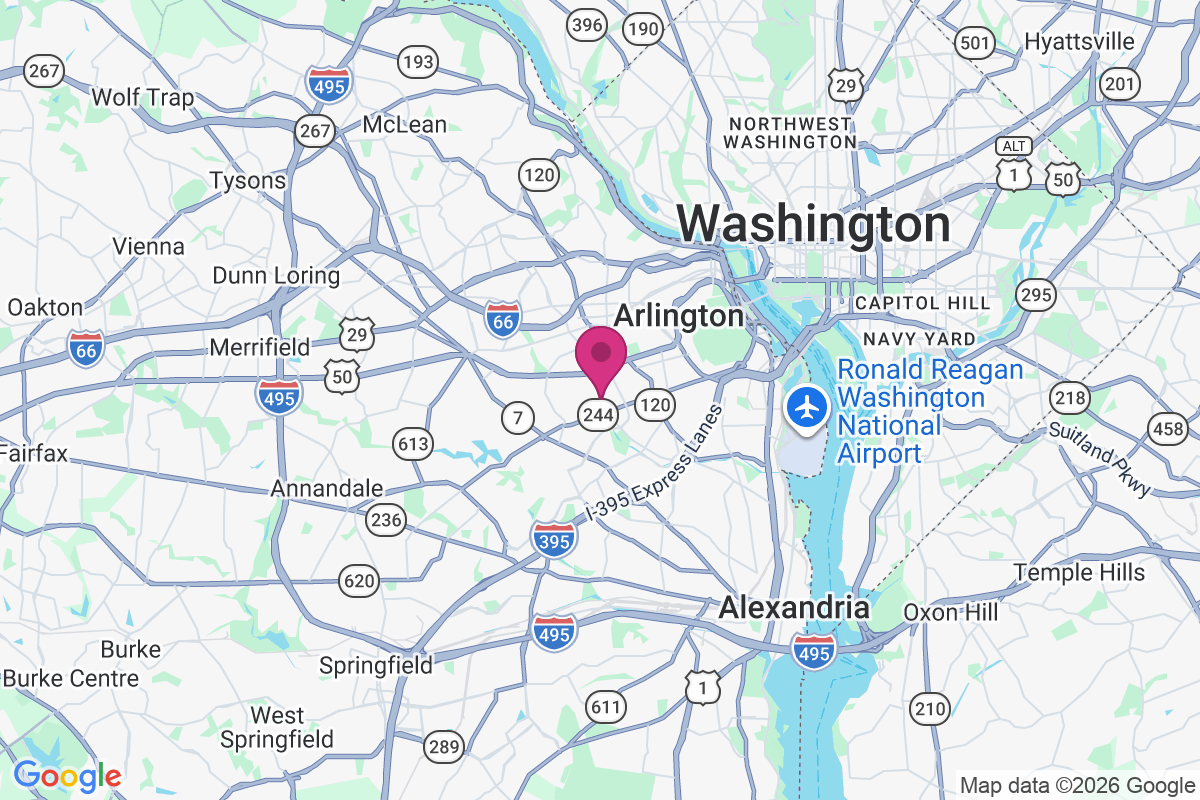 Arlington Forest map
