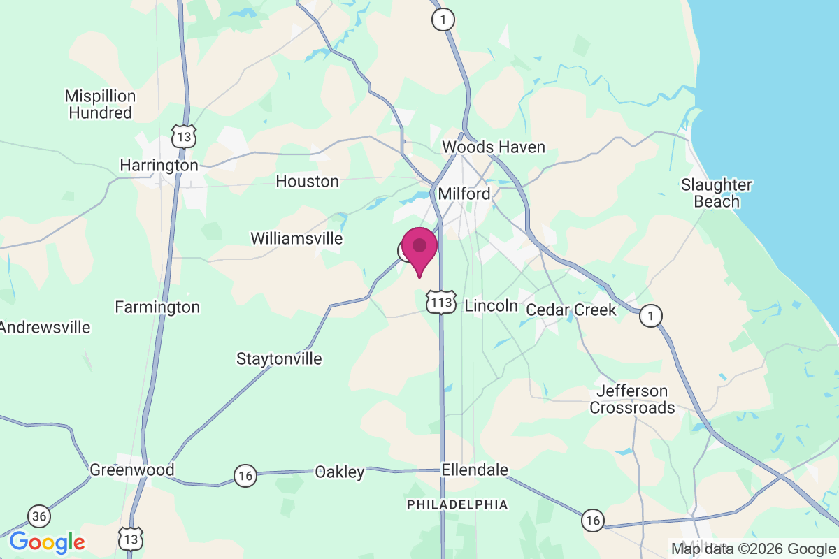 Freeman Corner map
