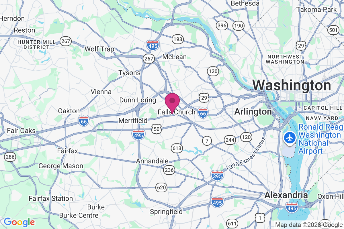 Virginia Forest map