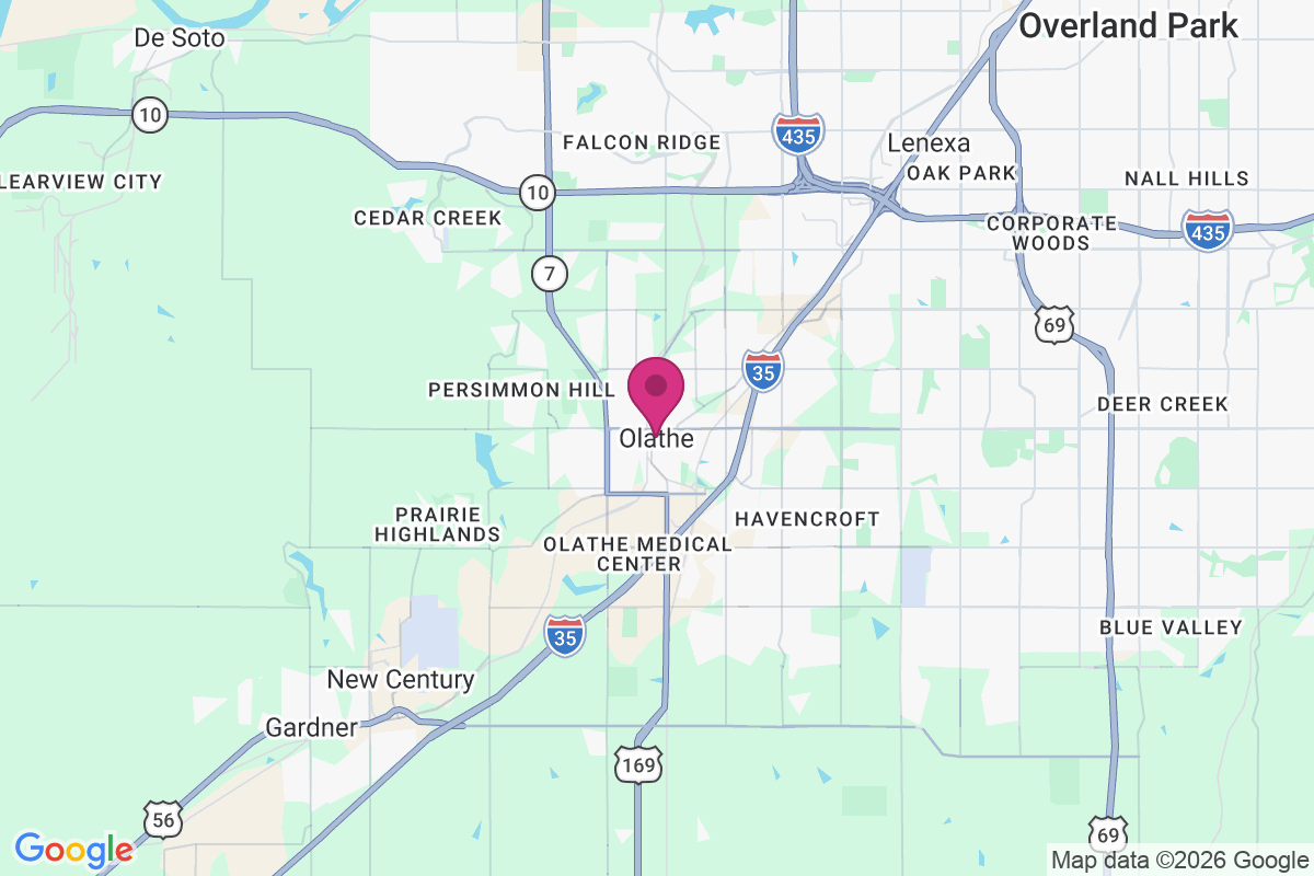 Olathe map