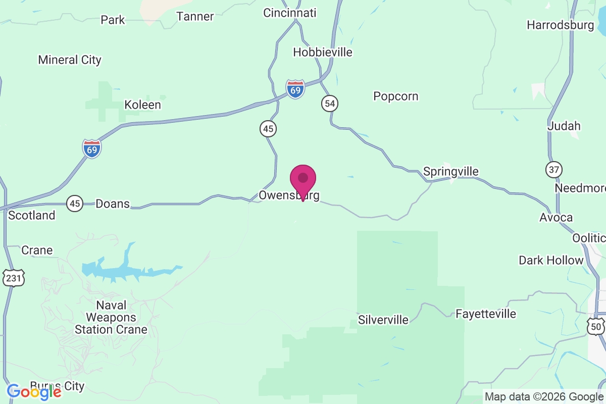 Owensburg map