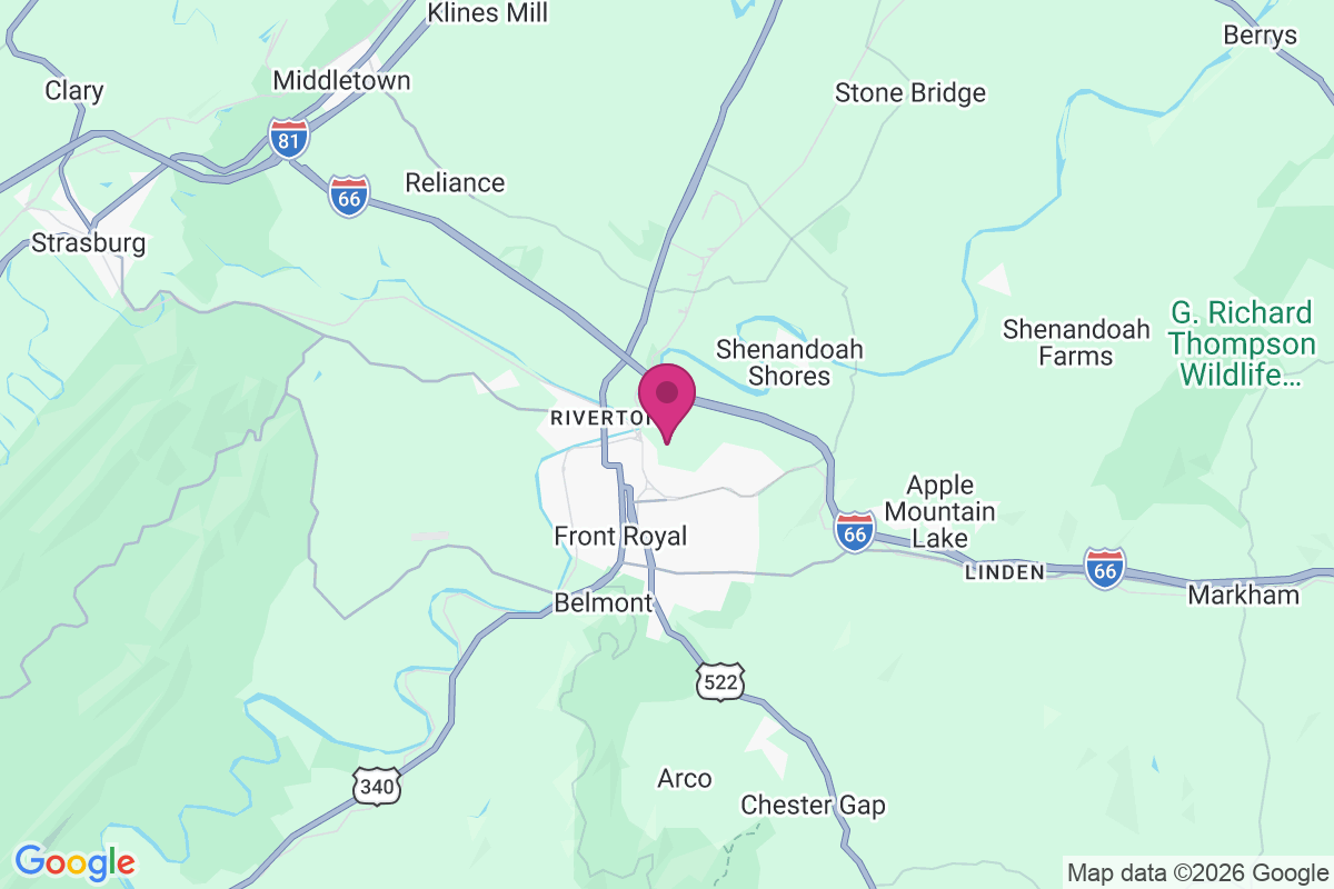 Riverton Junction map