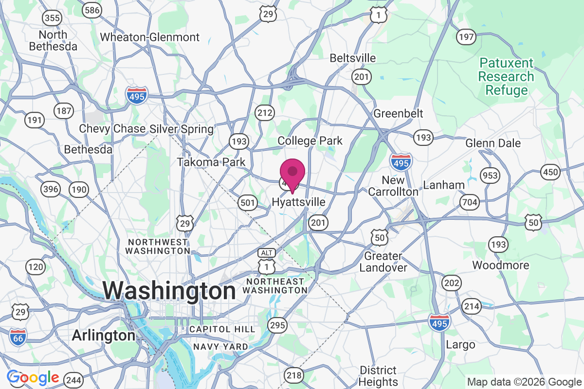 Hyattsville Hills map