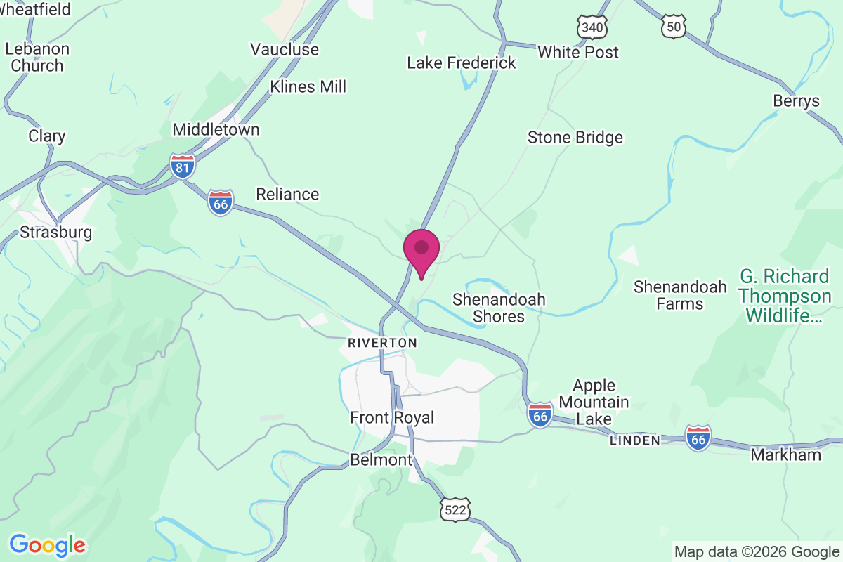 Cedarville map