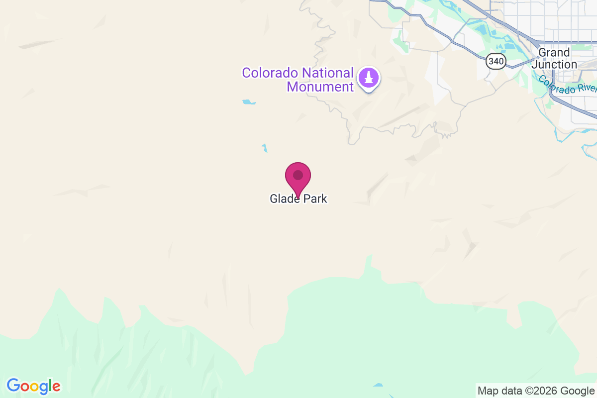 Glade Park map