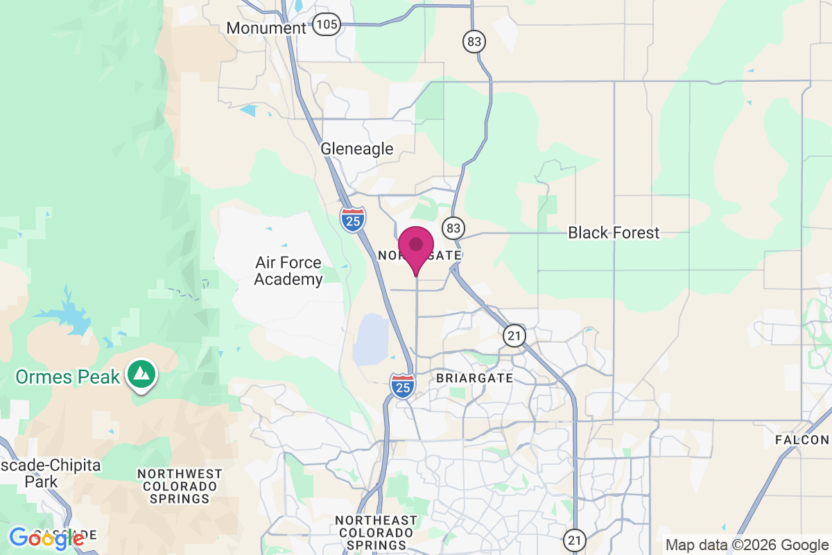 U S A F Academy map