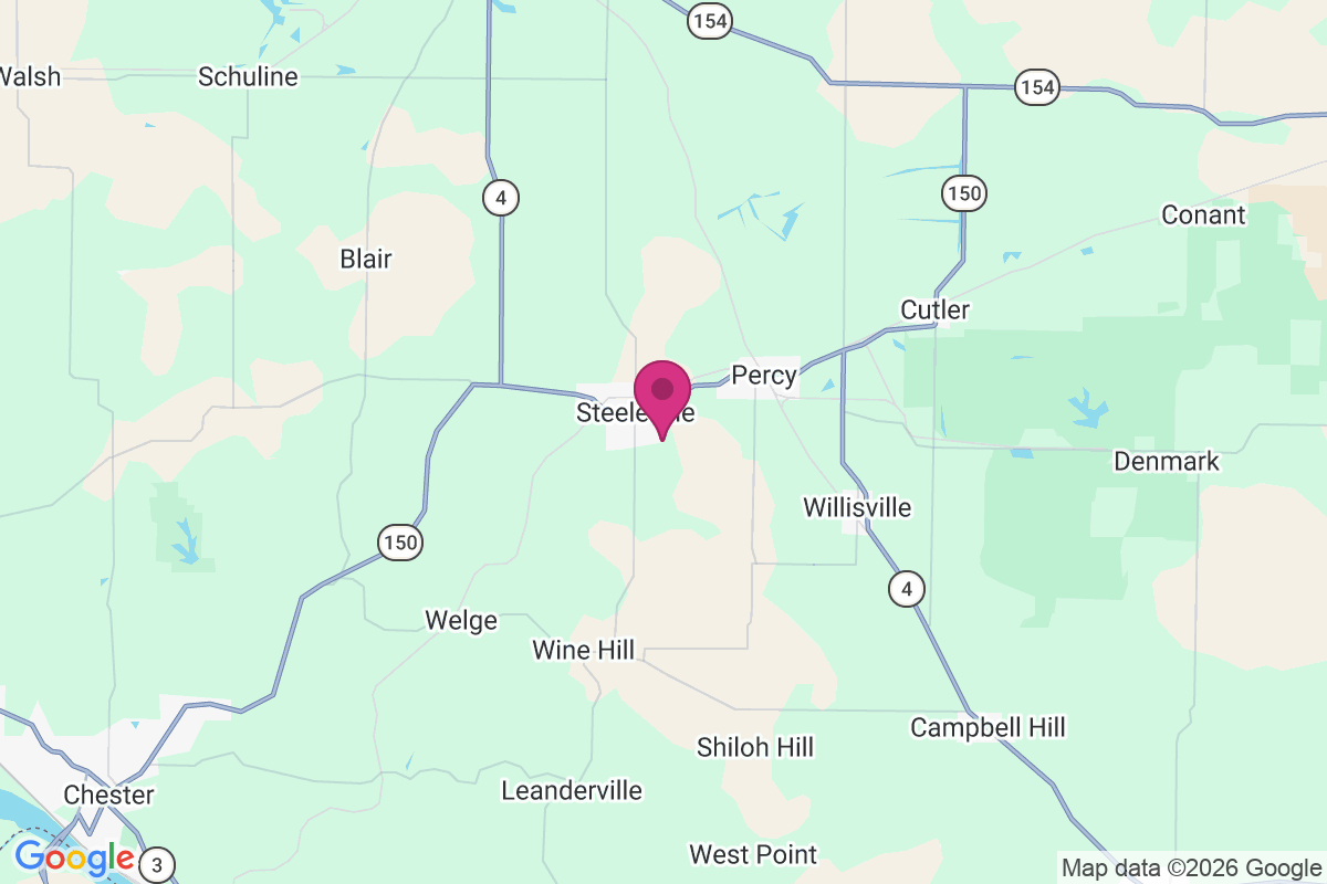 Steeleville map