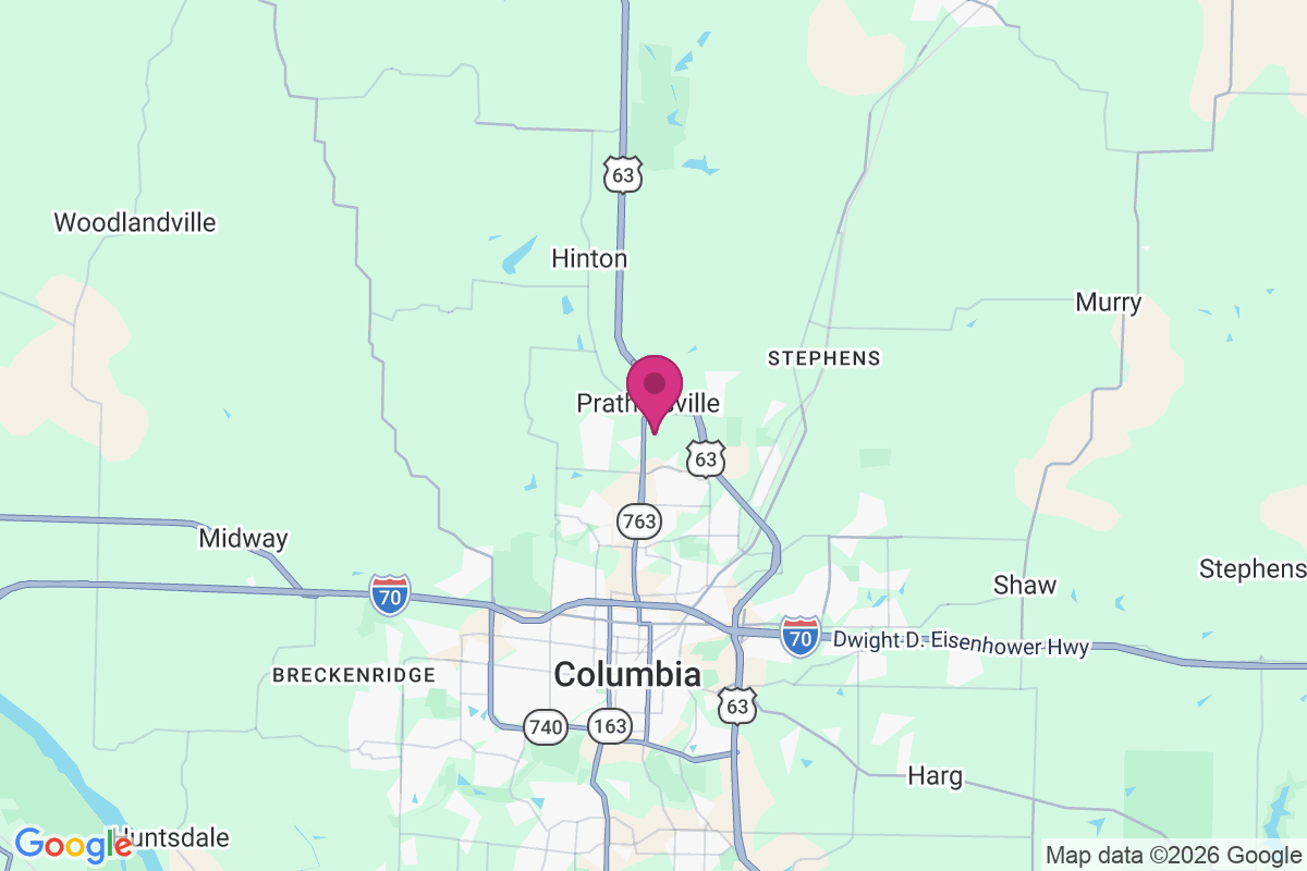 Prathersville map