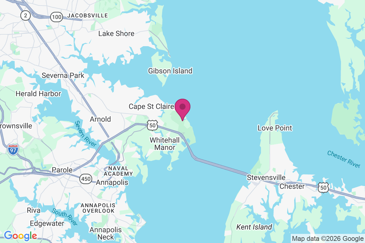 Chesapeake Oaks map