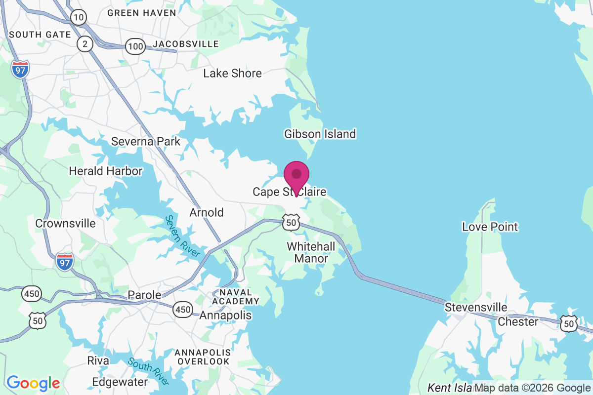 Cape Saint Claire map