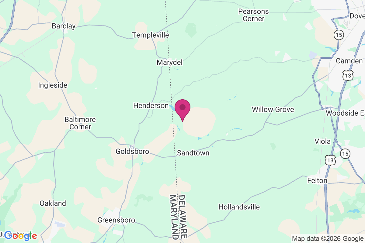 Choptank Mills map