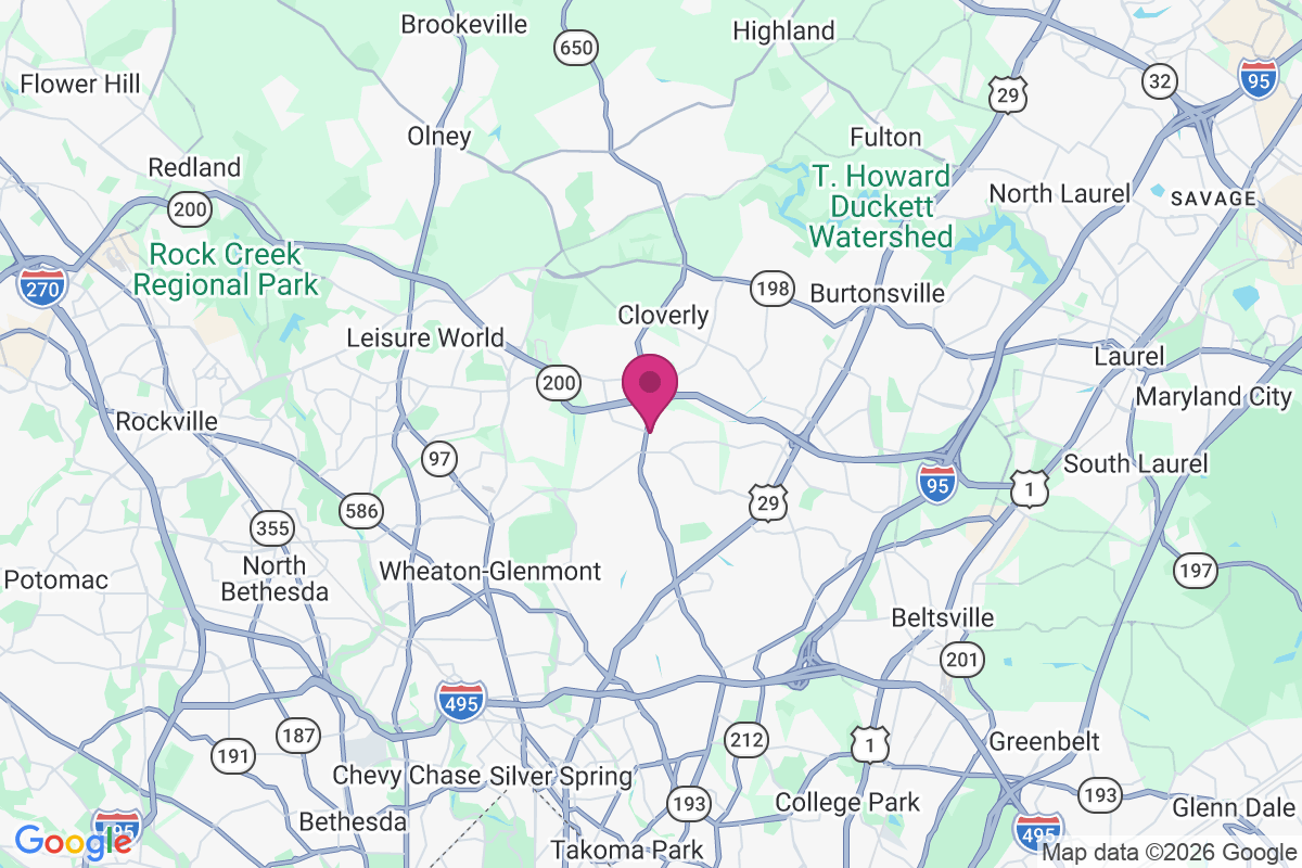 Colesville Manor map