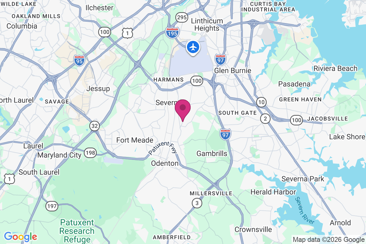Severn Mobile Trailer Park map