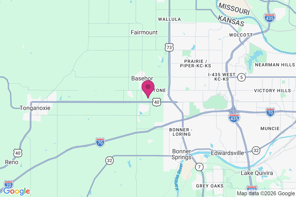 South Basehor map