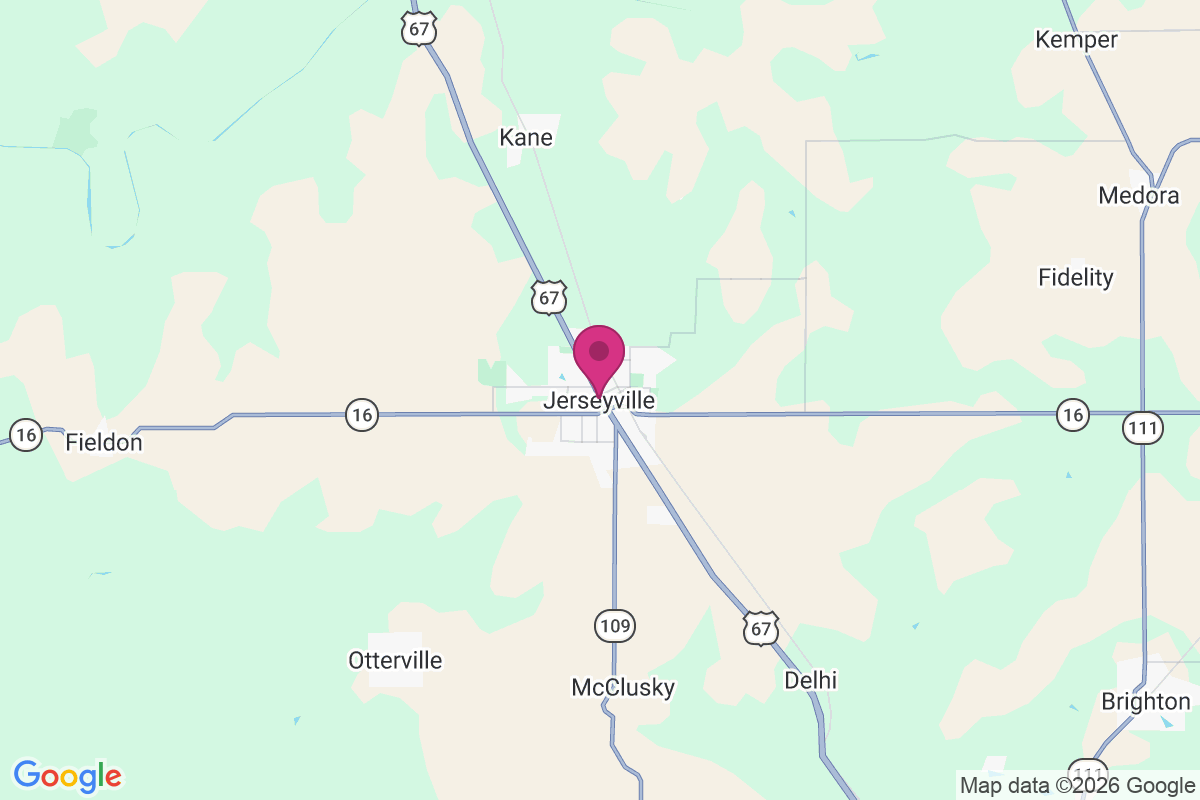 Jerseyville map