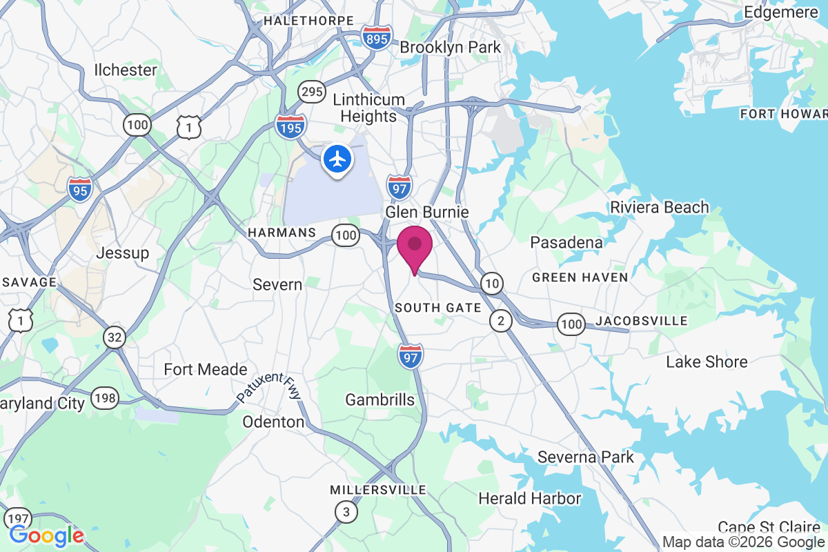 Glen Burnie Park map