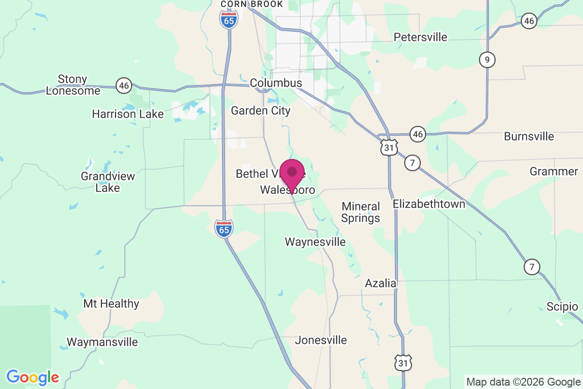 Walesboro map