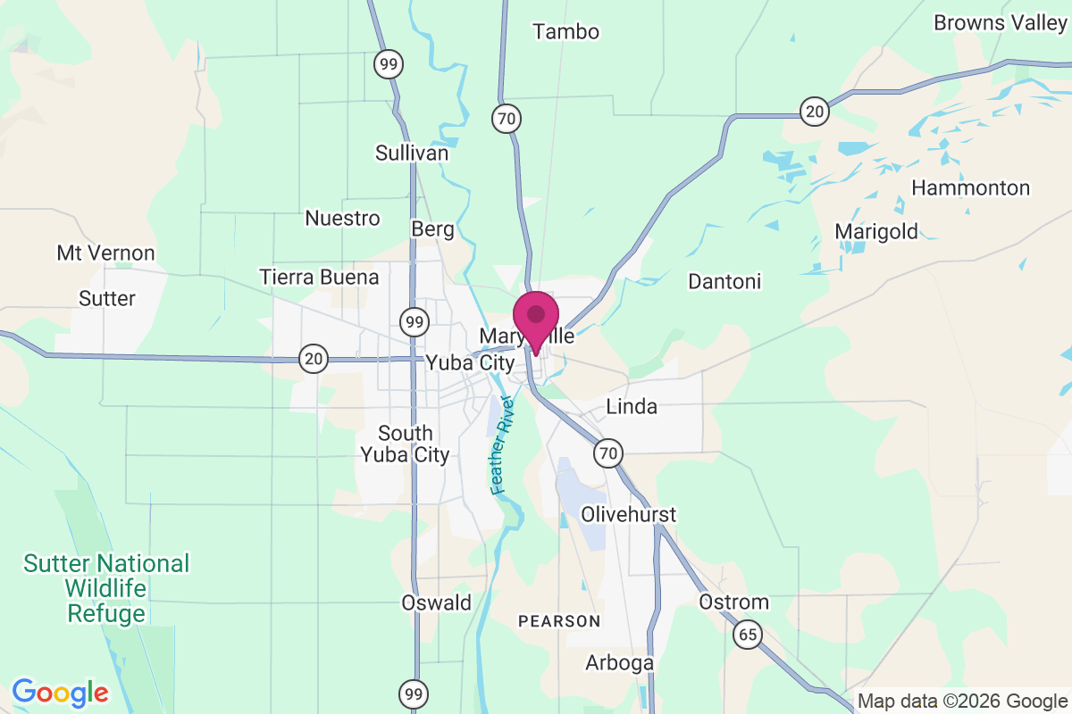 Beale Afb map